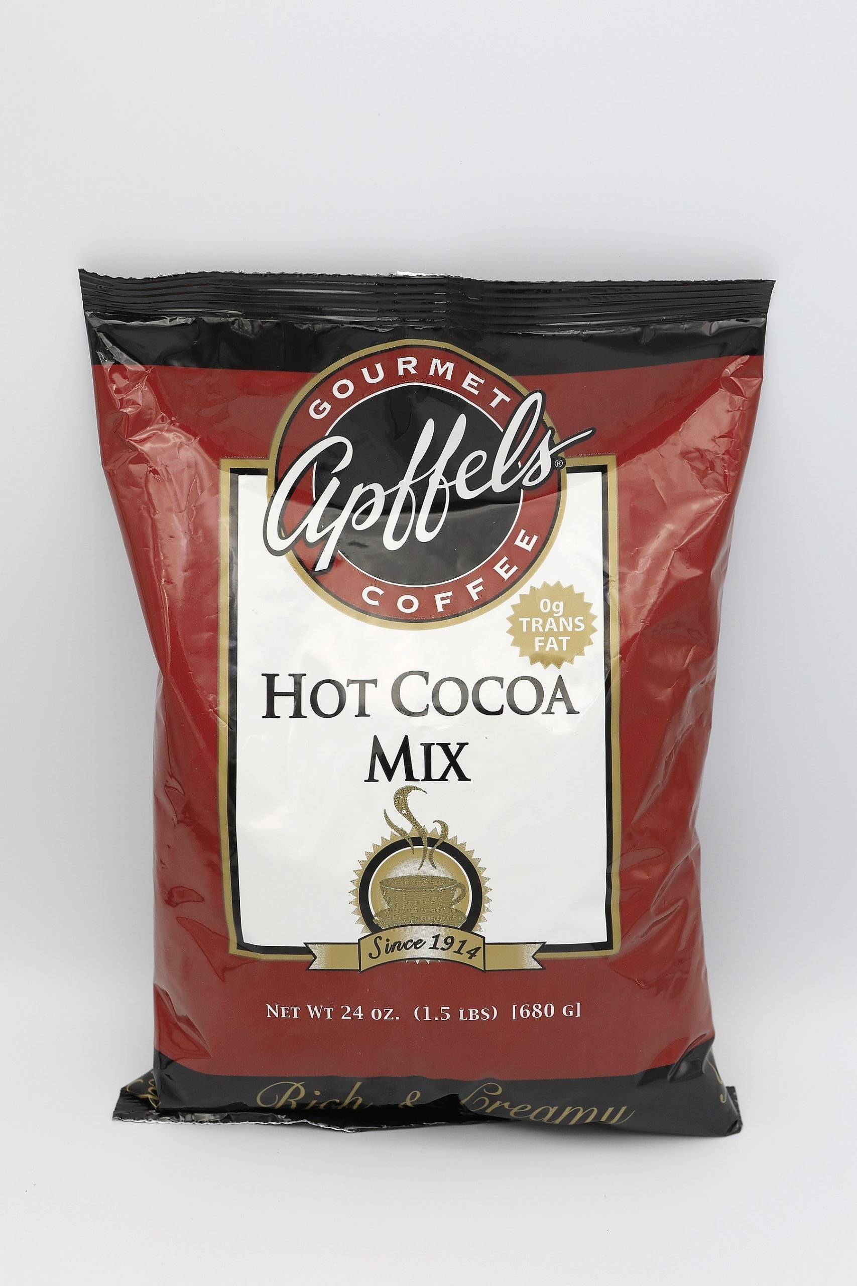apffels hot cocoa scaled Image at Dellaria's Gourmet Food