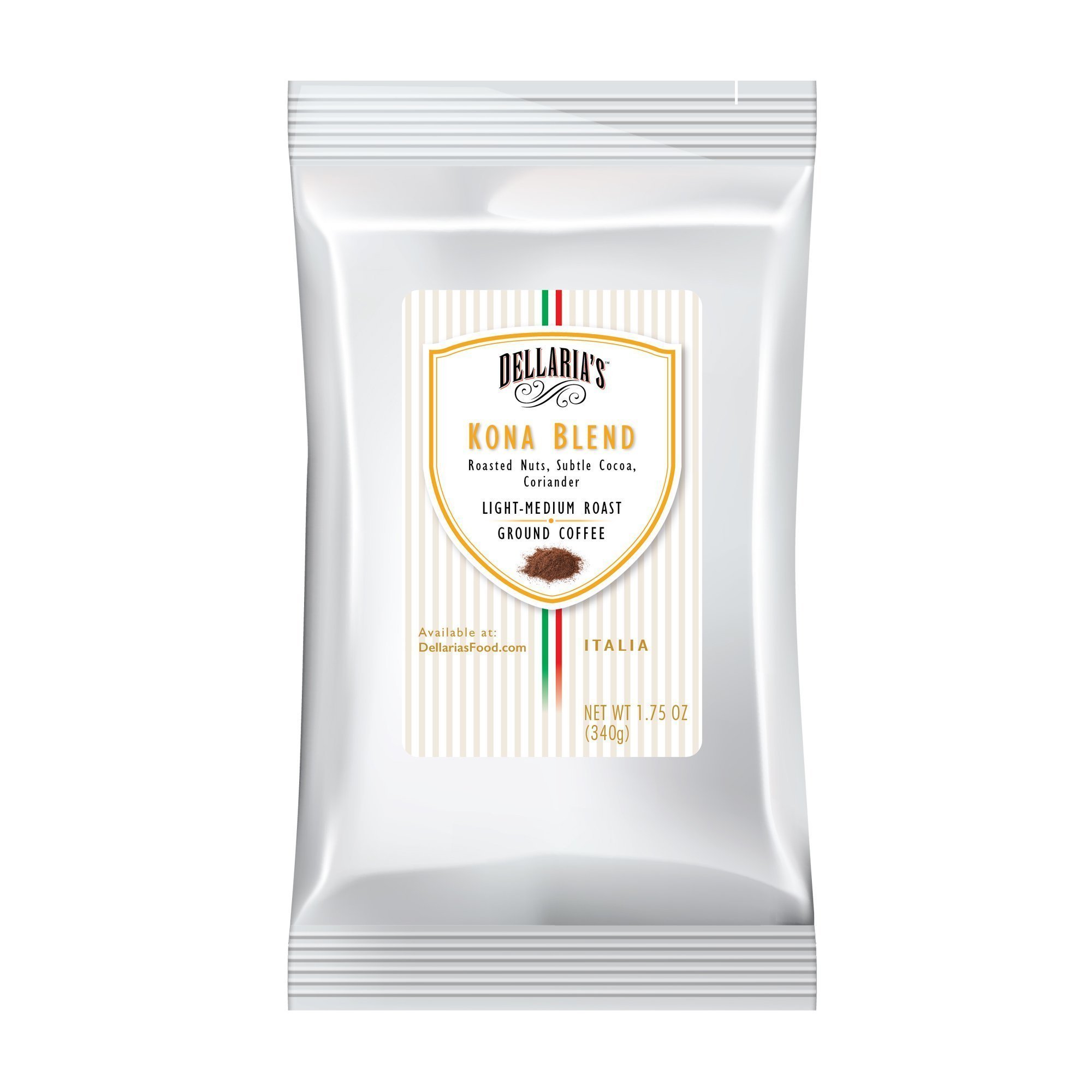 Dellaria’s Coffee Pillow Pak <br/> Kona <br/> 1 Count (1.75 oz bag)