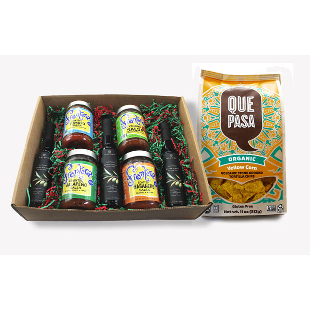 Gift Basket #25 <br/> Dellaria’s Food Frontera Salsa’s <br/> (Salsa & Olive Oil Set)