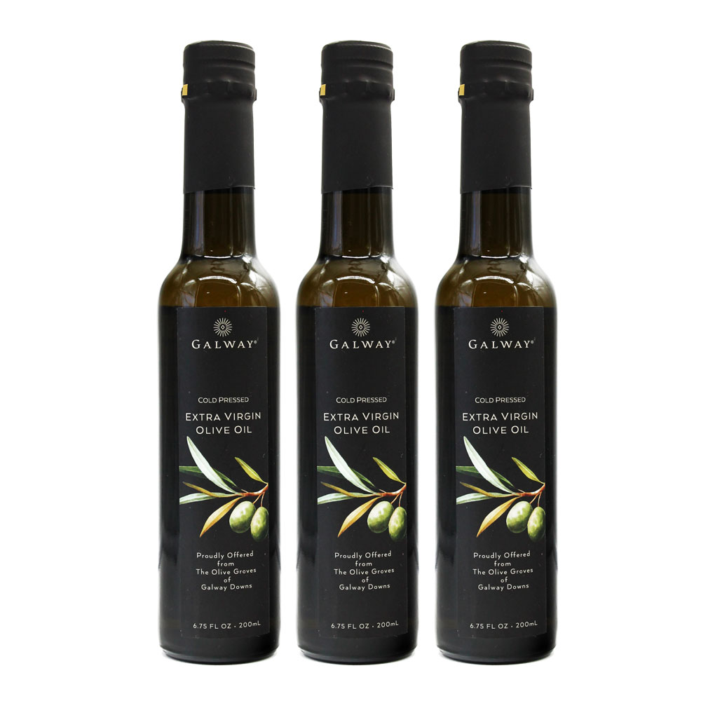 galway olive oil 3 piece set Image at Dellaria's Gourmet Food