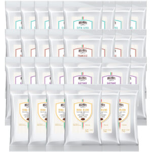 Gift Basket #1 <br/> Dellaria’s Coffee Pillow Packs <br/> Variety Flavors <br/> 32 Count (1.75 oz bags)